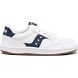 Kids' Saucony Jazz Court Sneakers White / Navy | Singapore 812YXFU